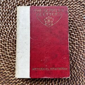 The Scarlet Letter by Nathaniel Hawthorne – Salem Edition 1892 Antique Book